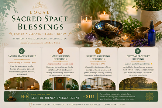 Local Sacred Space Blessings