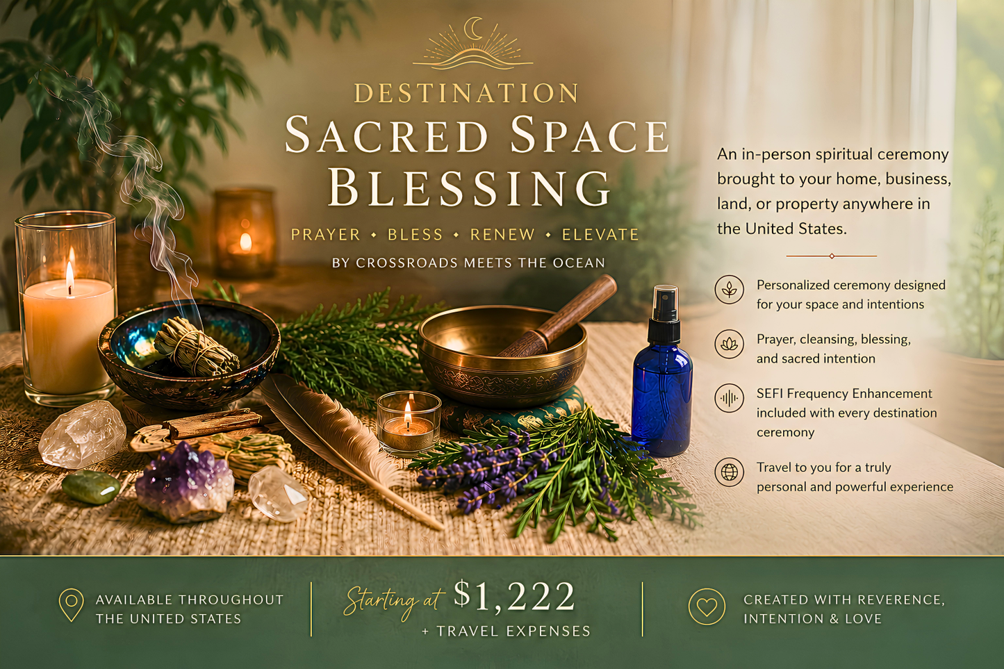 Destination Sacred Space Blessing