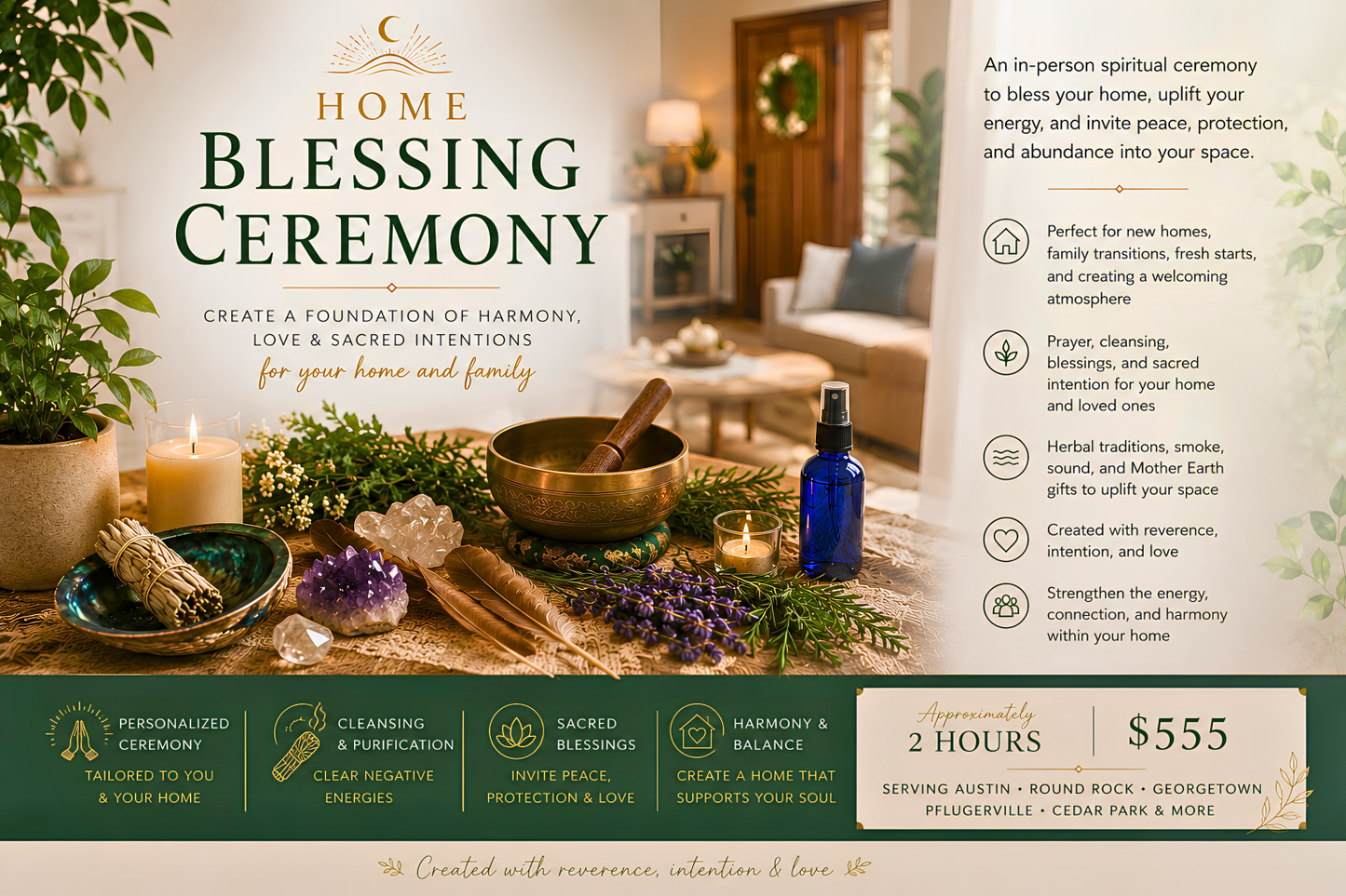Local Sacred Space Blessings
